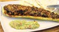 Zapiekany kabaczek z chili con carne