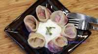 Pierogi z botwiną i serem korycińskim